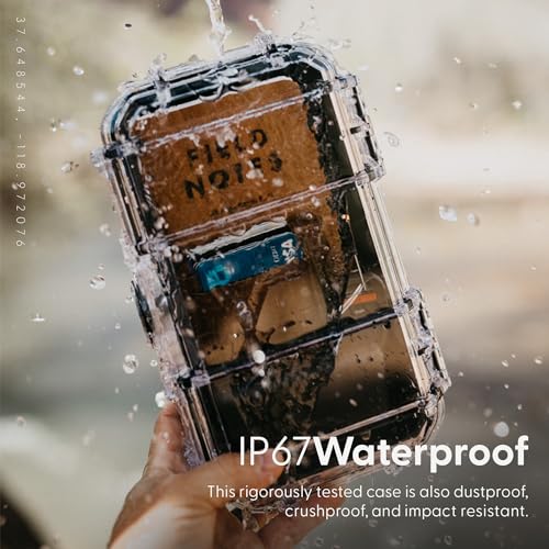 Evergreen 56 Dry Box - EDC Tough Protective Case USA Made for Organization of Cameras, Phones, Camping, Fishing, Hiking, Water Sports (Blue) - color: Blue