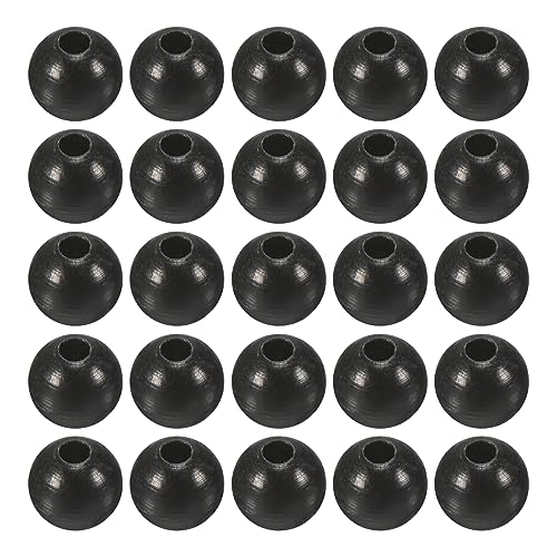 M METERXITY Glow Fishing Beads - Plastic Luminous Round Bait Egg Lure Rig Apply to Outdoor Tackle Tool - size: 3mm