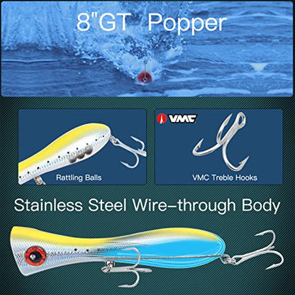 Dr.Fish Surf Fishing Rod and Reel Combos Saltwater Fishing Gear Set 12ft Surf Rod 10000 Reel Offshore Inshore Casting Pole Beach Casting Spinning Pole Kit Equipment Set Striper Pompano Flounder - color: Blue Fishing Rod