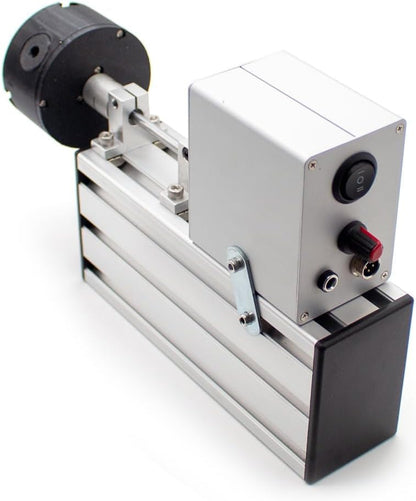 Epoxy Fishing Rod Winding Machine Resin Rotating Gluing Tool Fishing Rod Building Elctric-Drive Machine with Foot Switch Portable