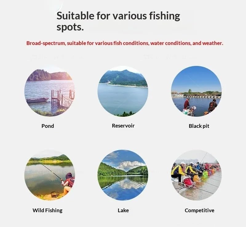 Pack of 2 Fishing Bait Set Series 60g Fishing Bait Powder Bait Outdoor Fishing Leisure Fishing Dough Bait Lake Reservoir Pond