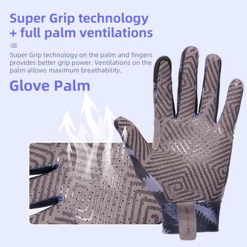 Seibertron S.P.S.G-1 UPF100+ Sun/UV Protection Touchscreen Adult & Youth Glove - color: black, size: S Youth