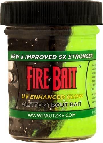 Pautzke Fishing Attractant Lure Trout Fire Bait - color: Grasshopper