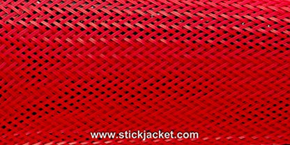 RITE-HITE Orin Briant Stick Jacket Fishing Rod Covers - Spinning Stick Jacket, Comes in a Variety of Colors; Keeps Your Rod Safe and Tangle Free - color: Red