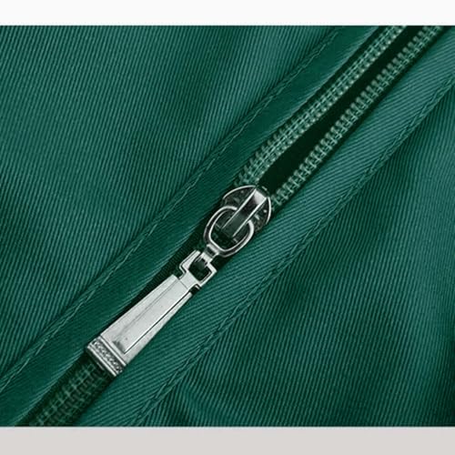 Unisex Men's Women's Lightweight Fishing Tank Vest Casual Outdoor Hiking Travel Cargo Jacket Waistcoat Multi Pockets - color: Green, size: Large
