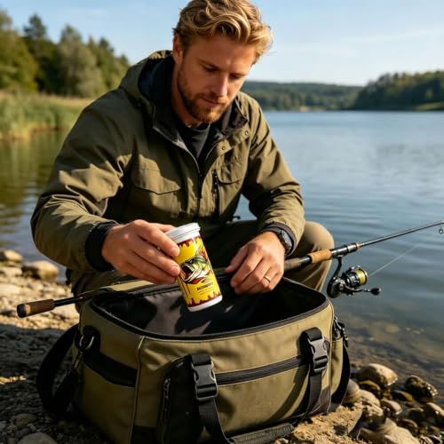 2026 New Belly Bombs Fishing Bait Instant Fizzing, Fishing Attractant, Scent Dispersion for Soft Plastics & Bait Bands, More Strikes Guaranteed - color: 2 PCS