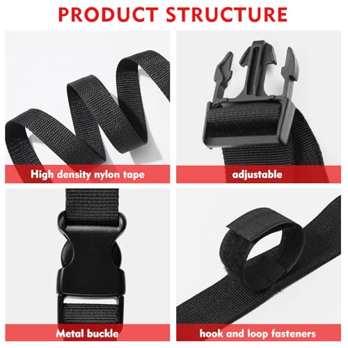 Adjustable Fishing Rod Holder 2 Pack Car Fishing Rod Holder Adjustable Fishing Pole Fishing Pole Rack Fishing Rod Rack Carrier for Car, SUVs and Vans