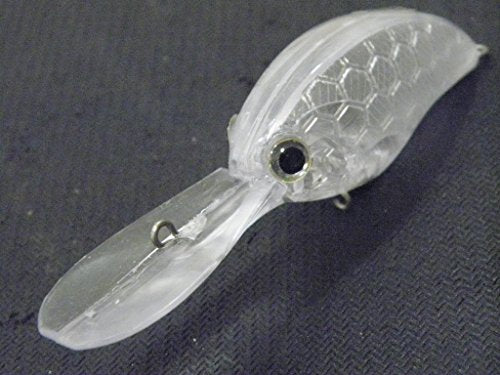 Blank Unpainted Minnow Crankbait Topwater Lipless Jerkbait Fishing Lures - color: UPC733