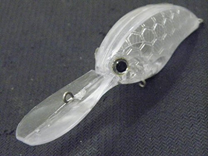 Blank Unpainted Minnow Crankbait Topwater Lipless Jerkbait Fishing Lures - color: UPC733