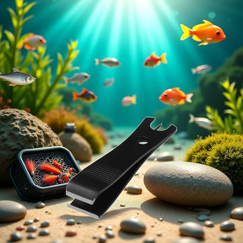 Black Mini Fishing Scissors Sea Wire Line Cutter Clip Stainless Steel Nipper Fishing Tools Fishing Line Cutter Wire Line Cut Fish Tackle Lure Hook Line Remover Pliers Stainless Scissors Tools