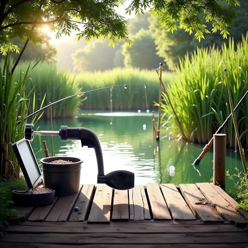 Fishing Reel Handle, Universal Plastic Power Handle, Fishing Reels Crank Rock Arm Spinning Wheel Grasp Reels and Accessories，Spinning Reel Handle