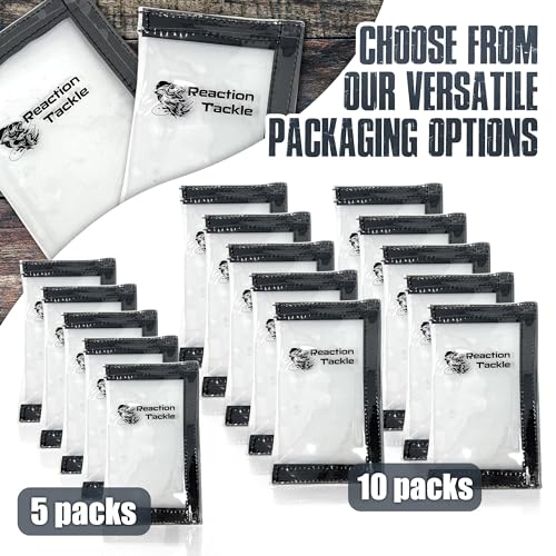 Reaction Tackle Lure Wraps - 10-pk - Small - size: 10-Pack- Small (6.5"x4")