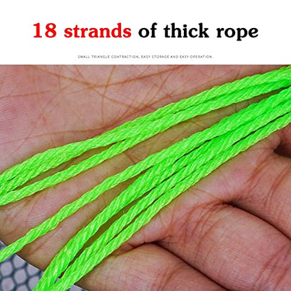 Foldable Drop Fishing Landing Net Crayfish Shrimp Catcher Tank Casting Network Trap Mesh Crab Prawn Bait Cage Eels Mesh for Fish