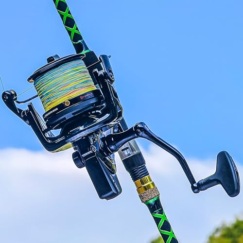 Sougayilang Saltwater Spinning Reel – Up to 38LBs Max Drag Big Game Fishing Reel, Graphite Frame Surf Fishing Reels, 4.6:1 Gear Ratio Heavy Long Casting Inshore Offshore Saltwater Reel - color: MLS12000