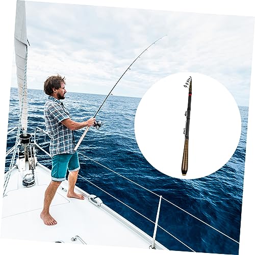 Fishing Pole Carbon Sea Rod Bass Fishing Tenkara Rod Smooth Guide Ring Non-Slip Grip