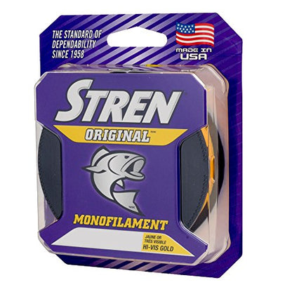 Stren Original Monofilament Fishing Line - color: Hi-Vis Gold, size: 330 Yd, Pound Test 6, style: 6lb | 2.7kg