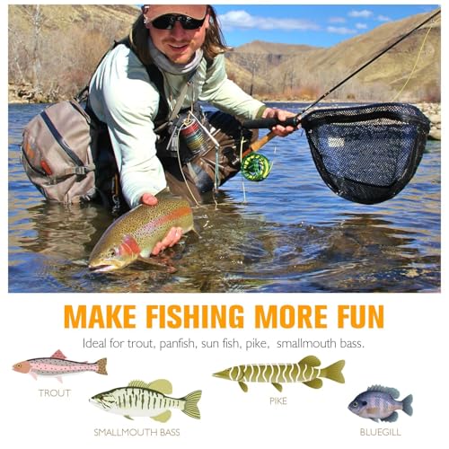 Dovesun Fly Fishing Lures Fly Fishing Flies Wet Fishing Flies Fishing Lures Fishing Spinner for Bass Sunfish Pike Trout 5PCS/10PCS - color: Crazy Charlie-5pcs, size: Size8#