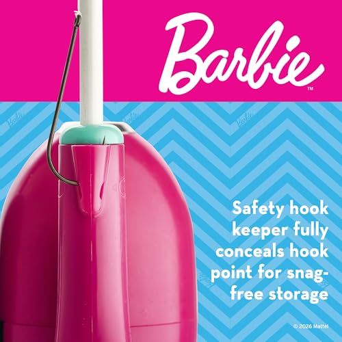 Shakespeare Youth Fishing Reel and Rod Combo - color: Mattel Barbie Beginner