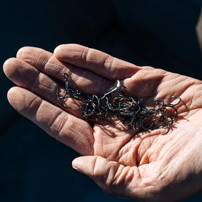4X Catfish Treble Hooks - size: Size 4
