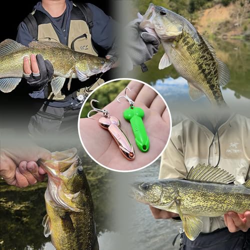 5Pcs Funny Fishing Lures for Men Freshwater Saltwater Fishing Equipment Fishing Spinner Baits for Bass/Trout Gag Gift for Valentine's Day, White Elephant Festival Father's Day - color: 20g