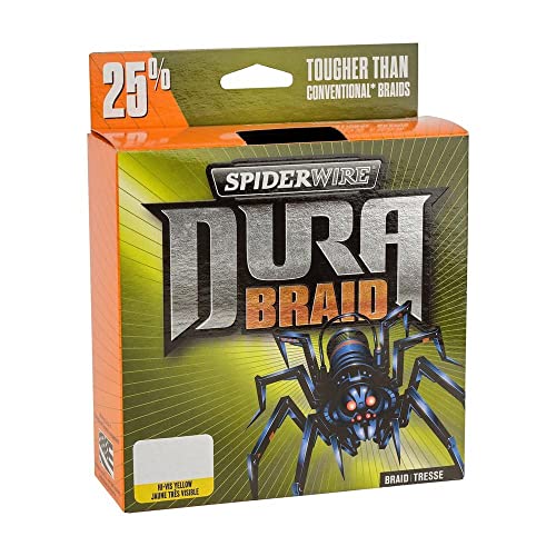SpiderWire DuraBraid Braid Fishing Line - color: Hi-Vis Yellow, size: 30lb - 500yd