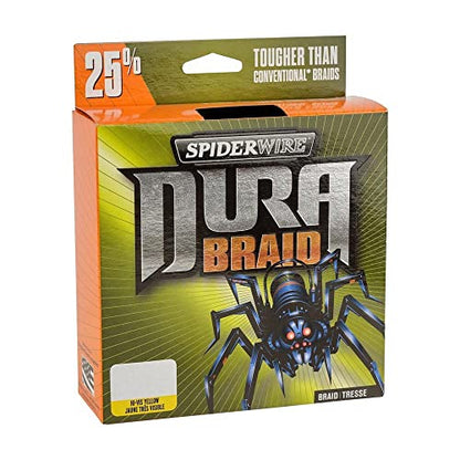 SpiderWire DuraBraid Braid Fishing Line - color: Hi-Vis Yellow, size: 30lb - 500yd