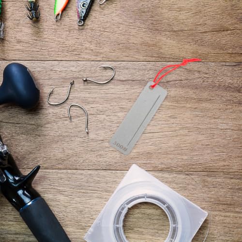 SOIMISS Mini Fish Hook and Portable Design Sharpener Tool with Diamond-plated Iron Material, High Efficiency for Fishing and Camping, Suitable for Knives and Fish Hooks