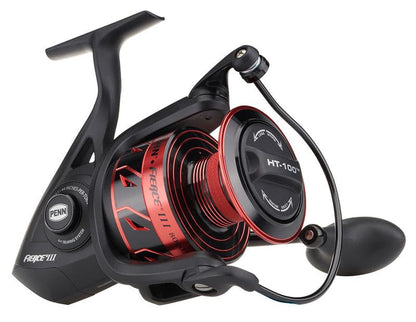 Penn Fierce III Spinning Inshore Fishing Reel, Size 2000, Right/Left Handle Position, 5 Bearings for Smooth Operation - size: 8000 - Plastic Clam, style: Fierce III