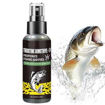 DMPT Fishing Scent Additive - Lure Enhancer, Liquid Formula | Organic Flavor Booster, Natural Feeding Stimulant with Strong Odor During Outdoor Carp Casting & Riverbank Trout Attraction Under Various