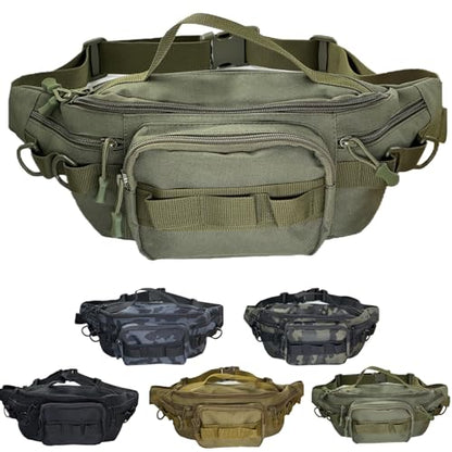 Fishing Fanny Pack for Men -Fishing Fanny Pack-Lightweight and Fishing Sling Pack - color: green2