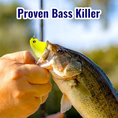Soft Fishing Lures 5pcs Kit with Tackle Box Weedless Paddle Tail Swimbaits for Bass Trout Crappie Walleye Freshwater Saltwater Life Like Action Durable Plastic Sharp Hooks - color: 2in 5pcs
