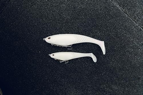 Berkley PowerBait CullShad Fishing Soft Bait - color: Albino, size: 6 in (1.2 oz)