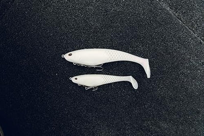 Berkley PowerBait CullShad Fishing Soft Bait - color: Albino, size: 6 in (1.2 oz)