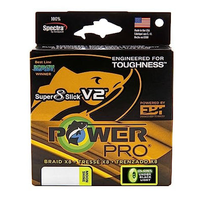Power PROPower Pro Super Slick 300Yd Timber Brown - color: Moss Green, size: 40 lb 150 yards