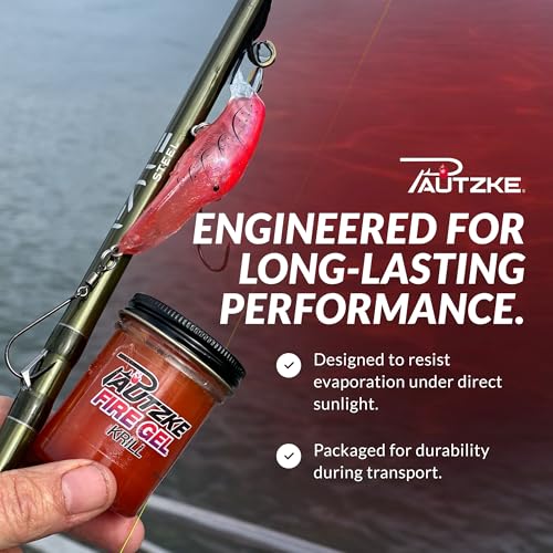 Pautzke Fire Gel Bait Scent Fishing Attractant, Long-Lasting Fish Scent Gel, Freshwater Saltwater Compatible, Strong Scent Trail, Easy Apply Lure Enhancer - color: 3-Squid
