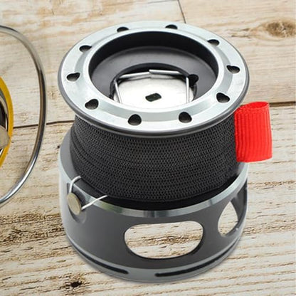 Fishing Spool Belt Fishing Bag for Protection 4X | Wear-resistant Reel Protection Belt Band, Tackle Ties, Outdoor Equipment for Anglers - size: Large