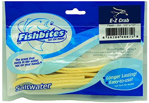 Fishbites E-Z Crab - Longer Lasting - color: Flesh