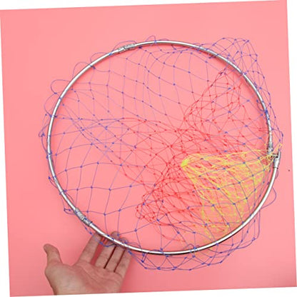 GALPADA Fishing Accessories Steel Fishing Net Castnet for Soft Mesh Net for Catching Fish and Shrimp