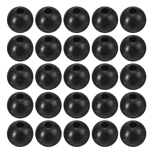 M METERXITY Glow Fishing Beads - Plastic Luminous Round Bait Egg Lure Rig Apply to Outdoor Tackle Tool - size: 5mm