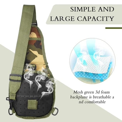 Sosation 134 Pcs Fishing Tool Fishing Tackle Box Kit and Equipment for Adults Beginner Gift, Hook Remover, Pliers Kit, Backpack Tackle Container Lures, Lip Gripper, Weigh Scale - color: Jungle Camouflage