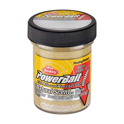Berkley PowerBait Natural Glitter Trout Fishing Dough Bait - color: Tequila 'n Salt, style: Fishing-attractants