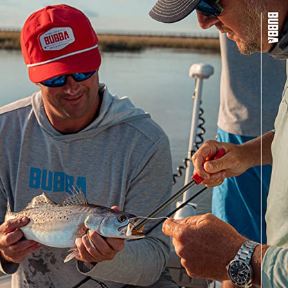 BUBBA Hook Extractor with Non-Slip Grip T-Handle with Marine Grade Stainless Steel Hook Extractor for Fishing and Angling - size: 6 inch