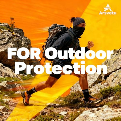 Neck Gaiter 6 Pack UV Protection Cooling Hiking Face Cover MenWomen - color: Multicoloured 11