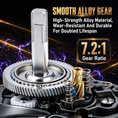 Sougayilang Upgraded DC Baitcasting Reel with Digital Control Braking, Carbon Fiber Handle, 7+1 Stainless Steel Bearings, 7.2:1 Gear Ratio, Brass Gear, Audible Drag Clicker - color: Left Handed