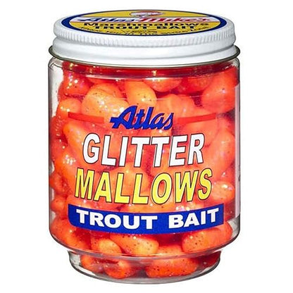 Glitter Mallows - color: Orange/Garlic, style: Glitter