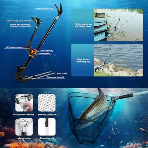 24-Day Fishing Advent Calendar - Ultimate Fishing Accessories Kit for Men & Teen Boys, Countdown to Christmas with Surprises for Fishing Enthusiasts