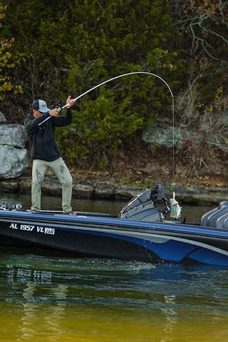 Duckett Fishing Ghost II Spinning & Casting Rods, Lightweight, Durable, and Ultra-Sensitive Performance Fishing Rod - size: 7'0" Medium Heavy Fast Casting
