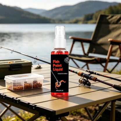 Fish Attractant Liquid Mist - Natural Fishing Bait Scent Additive Spray | Natural liquid fish attractant enhances bait scent to help draw fish for freshwatter and saltwater fishing.