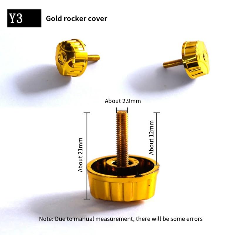 Pack of 5 Replace Parts New Fishing Reel Handle Screw Nut Caps Fishing Tackle Tools for Spinning Reel Crank Power Foldable Outdoor Accessories - color: Green 5pcs