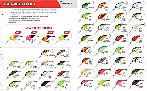 Bandit Lures BDT3D Series 300 - color: Humble Bee